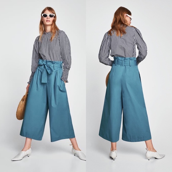 Zara Pants - Zara Wide Leg Trousers